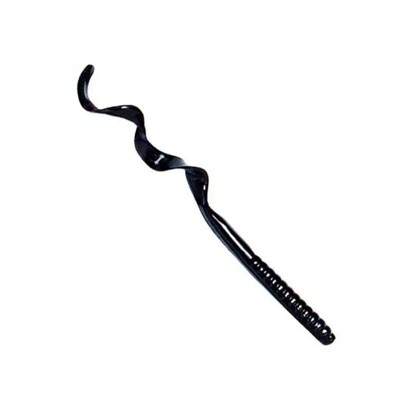 Culprit C720-01 Original Worm, 7 1/2", Black Shad, 18 Pk