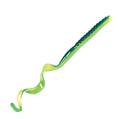 Culprit C720-03 Original Worm, 7 1/2", Green Shad, 18 Pk