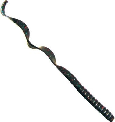 Culprit C720-291 Original Worm, 7 1/2", Black Emerald, 18 Pk