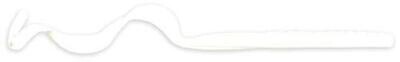 Culprit C720-42 Original Worm, 7 1/2", Pearl, 18 Pk