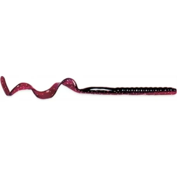 Culprit C720-51 Original Worm, 7 1/2", Red Shiny Shad, 18 Pk