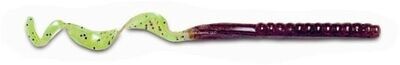 Culprit C720-A1 Original Worm, 7 1/2", Pumpkin Seed/Chartreuse Tail 13 Pk