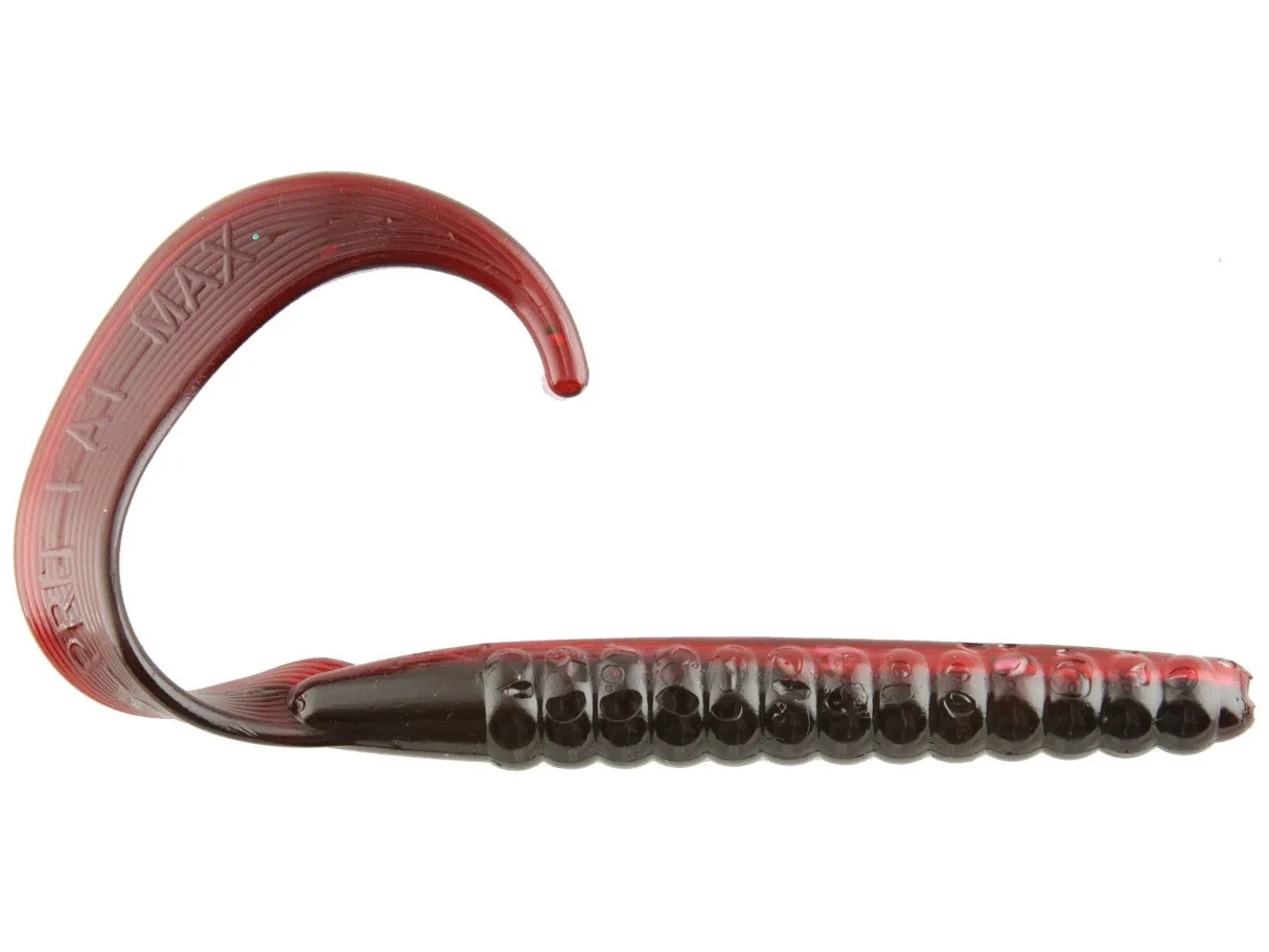 Culprit MAX-02 Fat Max Worm, 7" Red Shad, 10 Pk