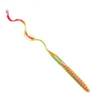 Culprit C720-Q3 Original Worm, 7 1/2", Watermelon Red Flake Core, 18 Pk