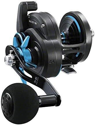 Daiwa  Saltist Conventional Reel, RH, 4BB + 1RB, 6.1:1 Ratio, Braid 40/260, 50/200, Mono 12/420, 14/350