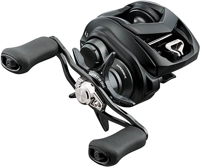 Daiwa TTU80XH Tatula 80 size baitcast reel, 100yds 14# mono, ratio 8.1:1