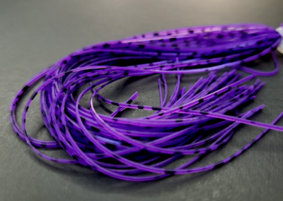 Do-It Silicone Material Purple w/ Black Dots 
