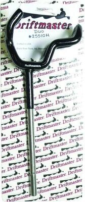 Driftmaster 25510H Duo Rod Holder 0-30Deg 10" SS Stem
