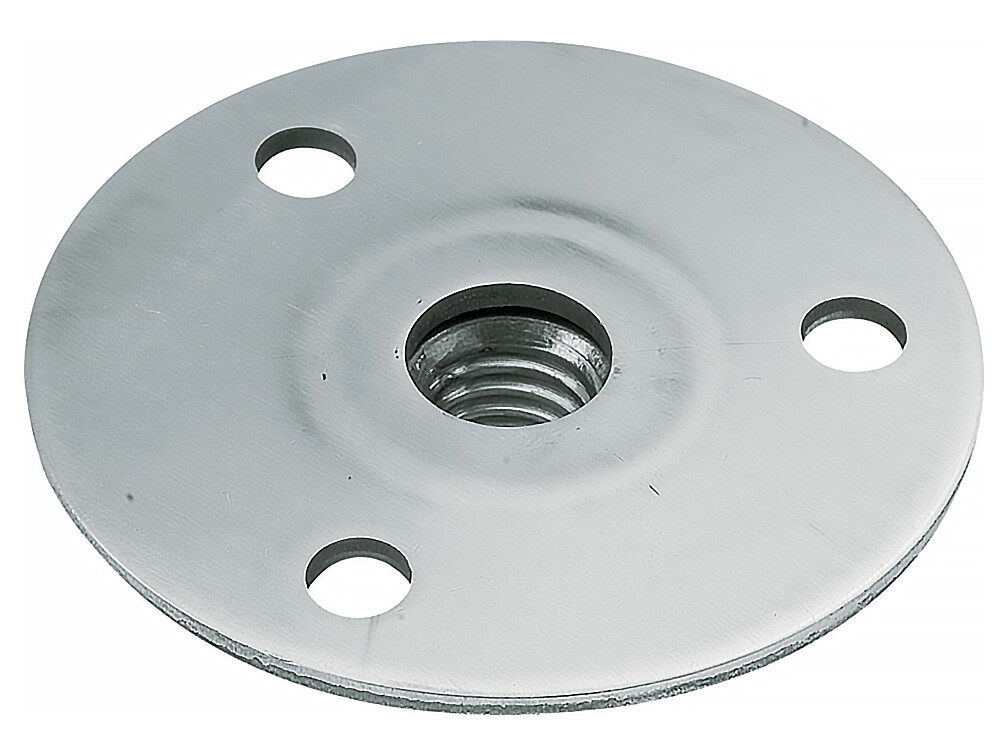 Driftmaster SS-RB-0 Flush Base Stainless 1/2"