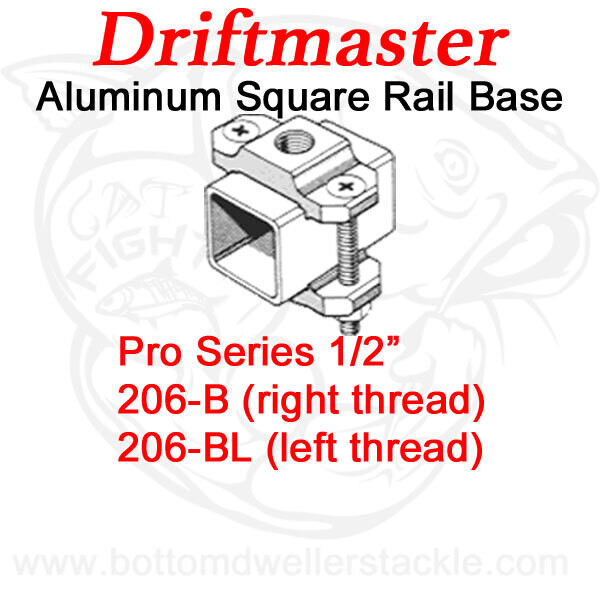 Driftmaster Pro 206 BL Square Rail Clamp 1 1/4&quot; Left