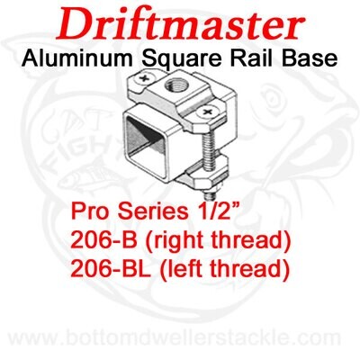 Driftmaster Pro 206 BL Square Rail Clamp 1 1/4" Left