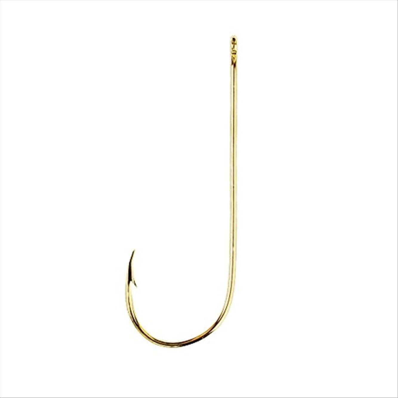 Eagle Claw 202ELAH-4 Classic Hooks 10Pk Sz4 Gold Aberdeen