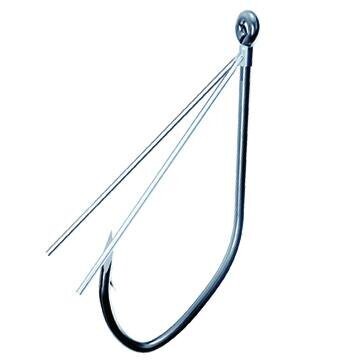 Eagle Claw 1/0 Trokar Finesse Weedless Hook, Sz 1/0