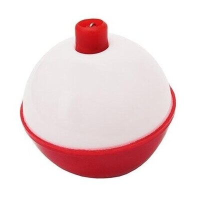 Eagle Claw 07140-002 Snap-on Round Float Red/White 1&quot;  Small