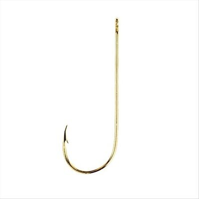 Eagle Claw 202ELAH-1 Classic Hooks 10Pk Sz1 Gold Aberdeen
