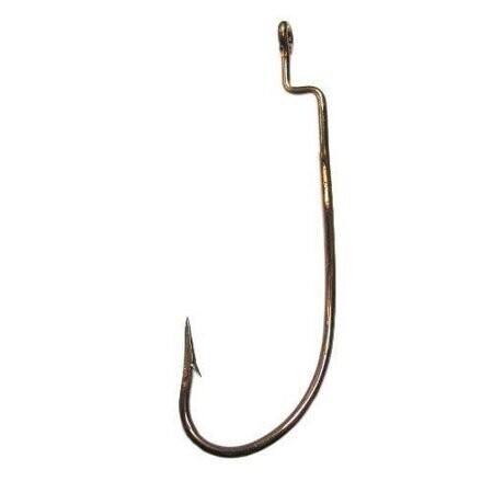 Eagle Claw L045GH-4/0 Lazer Sharp Hook, Size 4/0, Needle Point