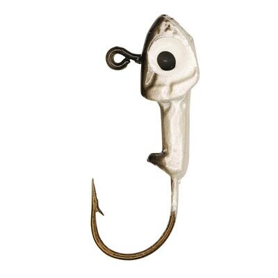 Eagle Claw PFSBH132-99 Panfish Swimbait Head Jig, 1/32oz Black