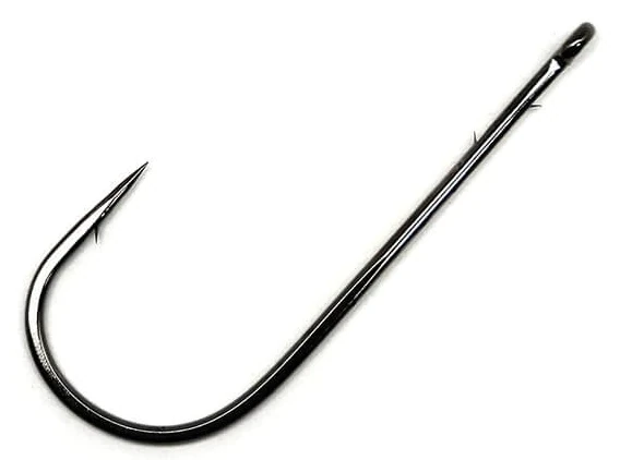 Gamakatsu 01414 Worm Hook, Size 4/0 Needle Point, Straight Sliced Shank