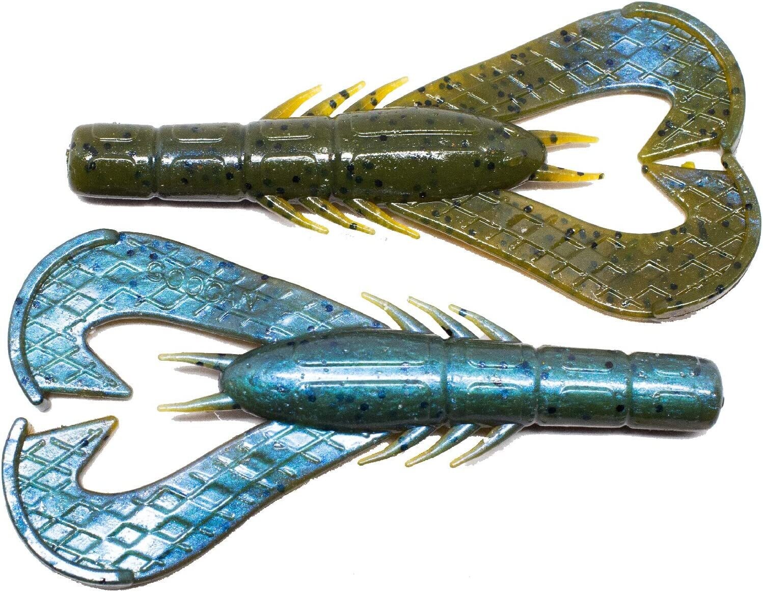 Googan Krackin' Craw 3'' Blue Baby 10pk
