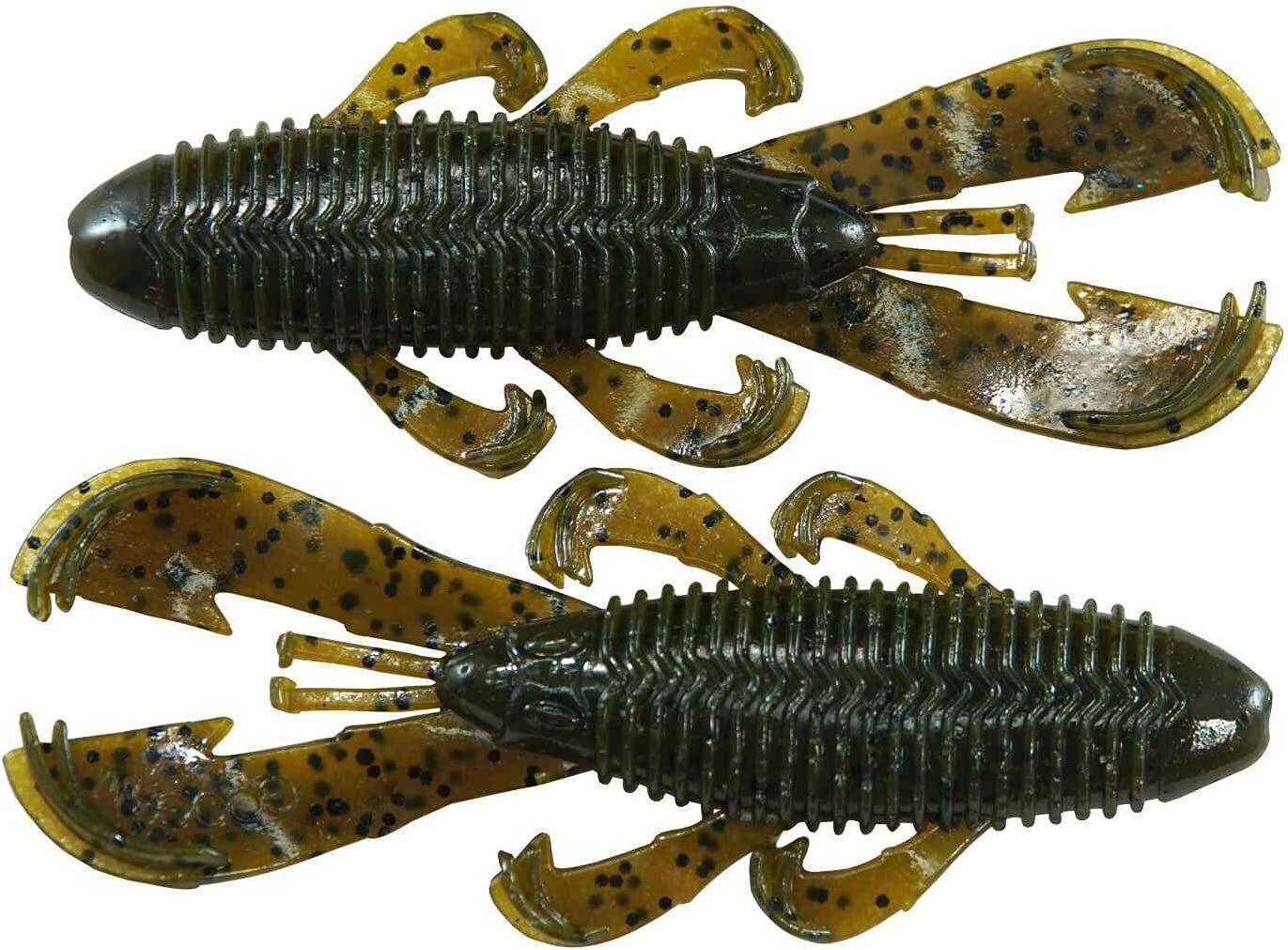 Googan Bandito Bug 3.3'' Green Pumpkin 9pk