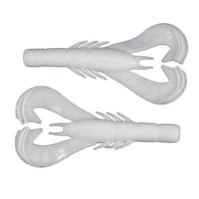 Googan Krackin' Craw 4'' Pearl 7pk