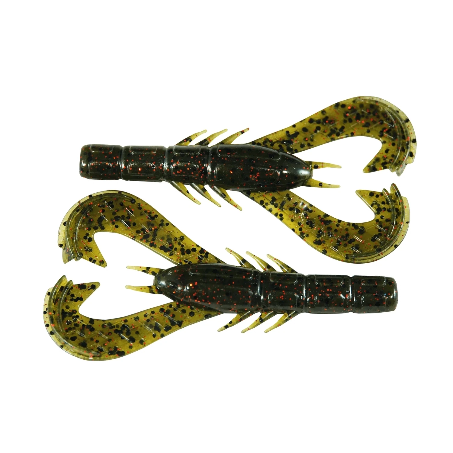 Googan Krackin' Craw 4.05 32.40 4'' Watermelon Red Flake 7pk