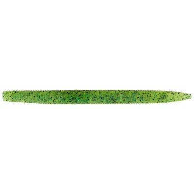 Googan Lunker Log  5'' Chart Ppr/Grn Fleck 8pk