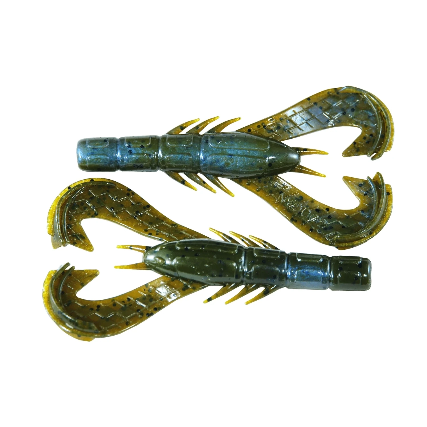 Googan Krackin' Craw 4'' Blue Baby 7pk