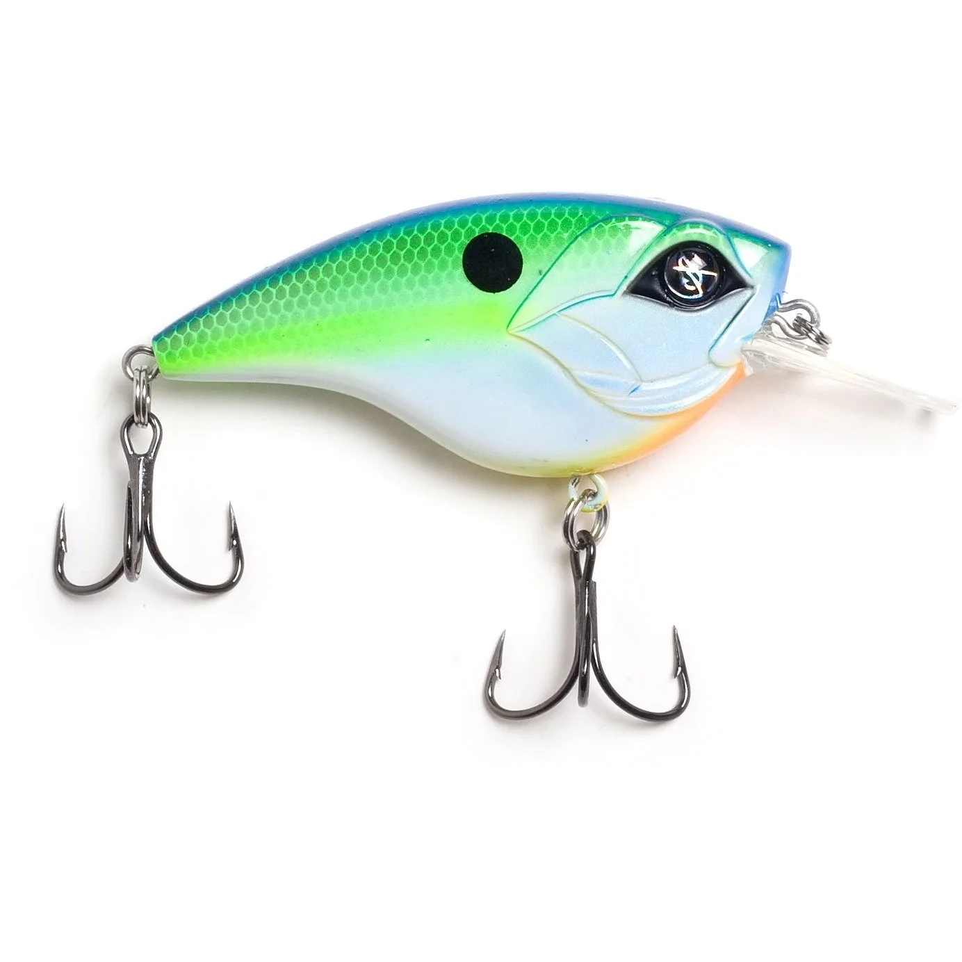 Googan Squad Flat Banger 1/2oz 2.5'' Citrus Shad
