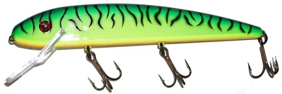 Grandma Lures 9" Fire Tiger