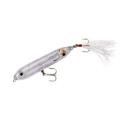 Heddon X9236F14 Feather Dressed Super Spook Jr. Bone