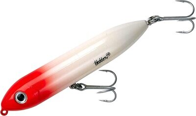 Heddon  Super Spook Topwater Bait, 5&quot;, 7/8 oz, Houstons Bleeding Shad, Floating