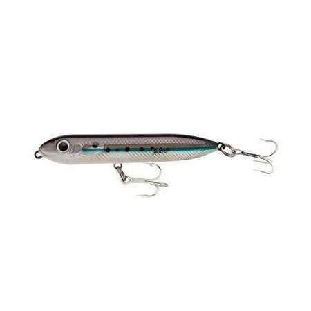 Heddon  Super Spook XT Topwater Bait, 5", 1 oz, Silver