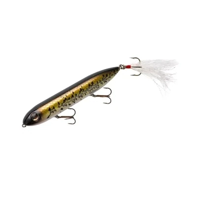 Heddon X9256F01 Feather Dressed Super Spook-Baby Bass
