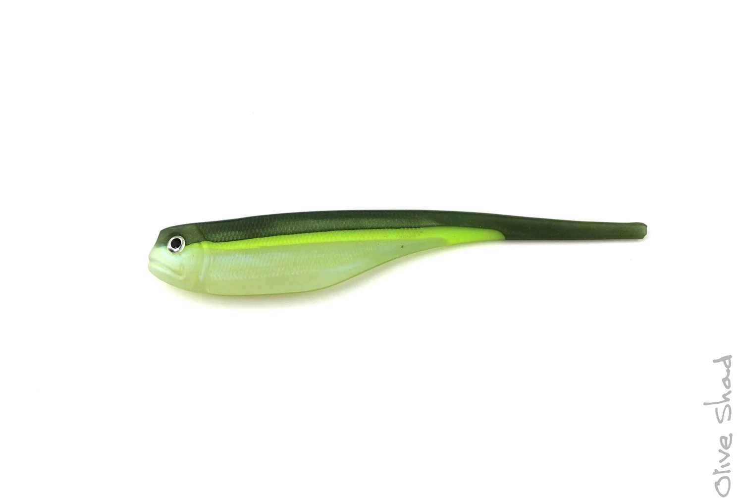 Jenko Tremor Shad  7'' Olive Shad 5pk