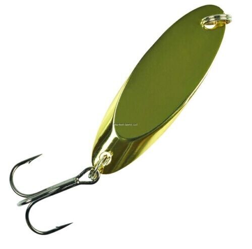 Johnson SPT1/8-GLD Splinter Spoon 1 3/8" 1/8 oz Gold 0184