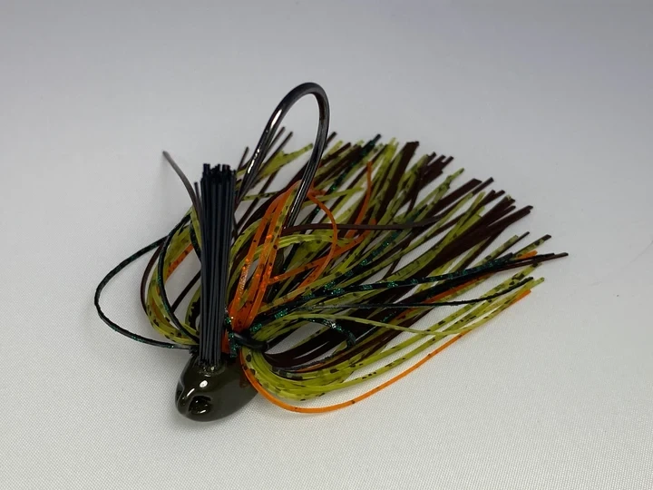 Johnston Brush Jig 1/2oz GP/Red