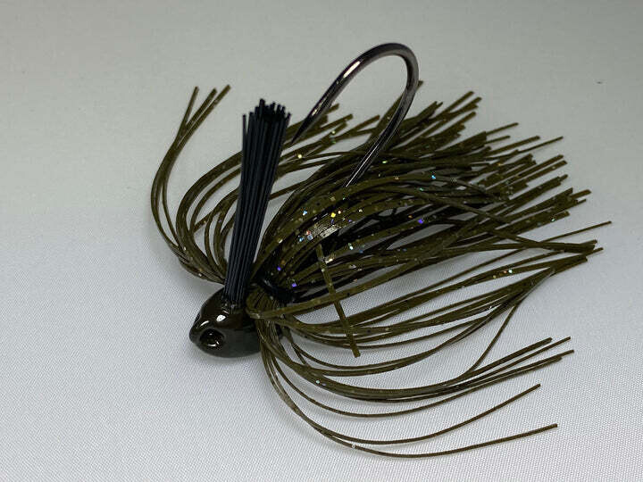 Johnston Brush Jig 3/8oz GP Magic