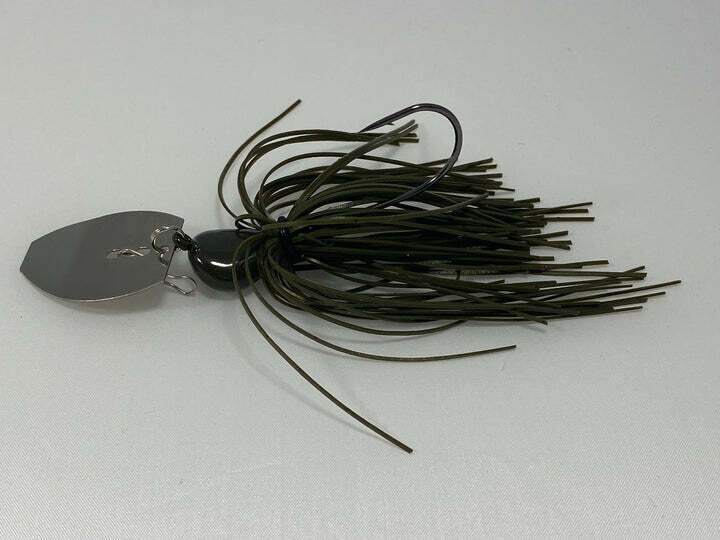 Johnston Bladed Jig 3/8oz Green Pumkin