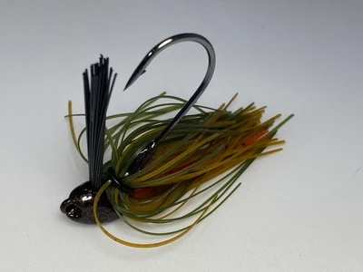 Johnston Brush Jig 3/8oz Spring Craw