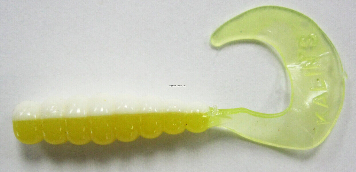 Kalin 2TG10-868 Triple Threat Grub 2", Acid Rain, 10/Pack	