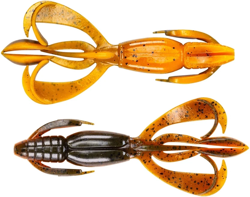 Keitech CF36-US07 Crazy Flapper Crawbait,3.6"Alabama Craw