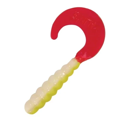 Kalin 2TG10-866 Triple Threat Grub 2", Bad Blood, 10/Pack	