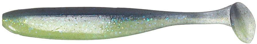 Keitech Easy Shiner 4'' Electric Blue Chartreuse - 4398
