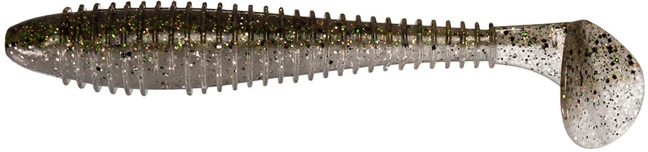 Keitech FS33416 Fat Swing Impact Silver Flash Minnow 3.3&quot; - 5876