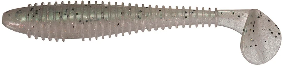 Keitech FS28482 Fat Swing Impact Ghost Rainbow Trout, 2.8&quot;, Fat