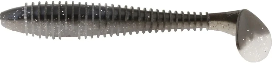 Keitech Fat Swing Impact 3.8&quot; Black Shad - 5631