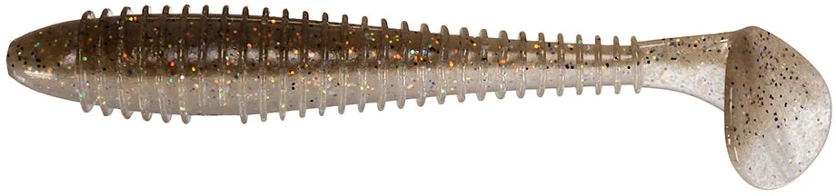 Keitech Fat Swing Impact 3.8  Rainbow Shad