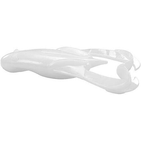 Keitech NF35009 Noisy Flapper White, 3.5", Topwater Buzzing Frog