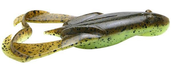 Keitech NF35401 Noisy Flapper Green Pumpkin Charteuse, 3.5"